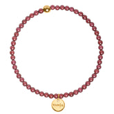 Amuleto Garnet Bracelet - Small bead