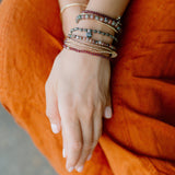 Amuleto Kashgar Garnet Bracelet - Small Bead