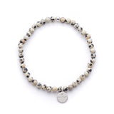 Amuleto Fine Dalmatian Jasper Bracelet for Men