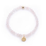 Amuleto Rose Quartz Bracelet - Small bead