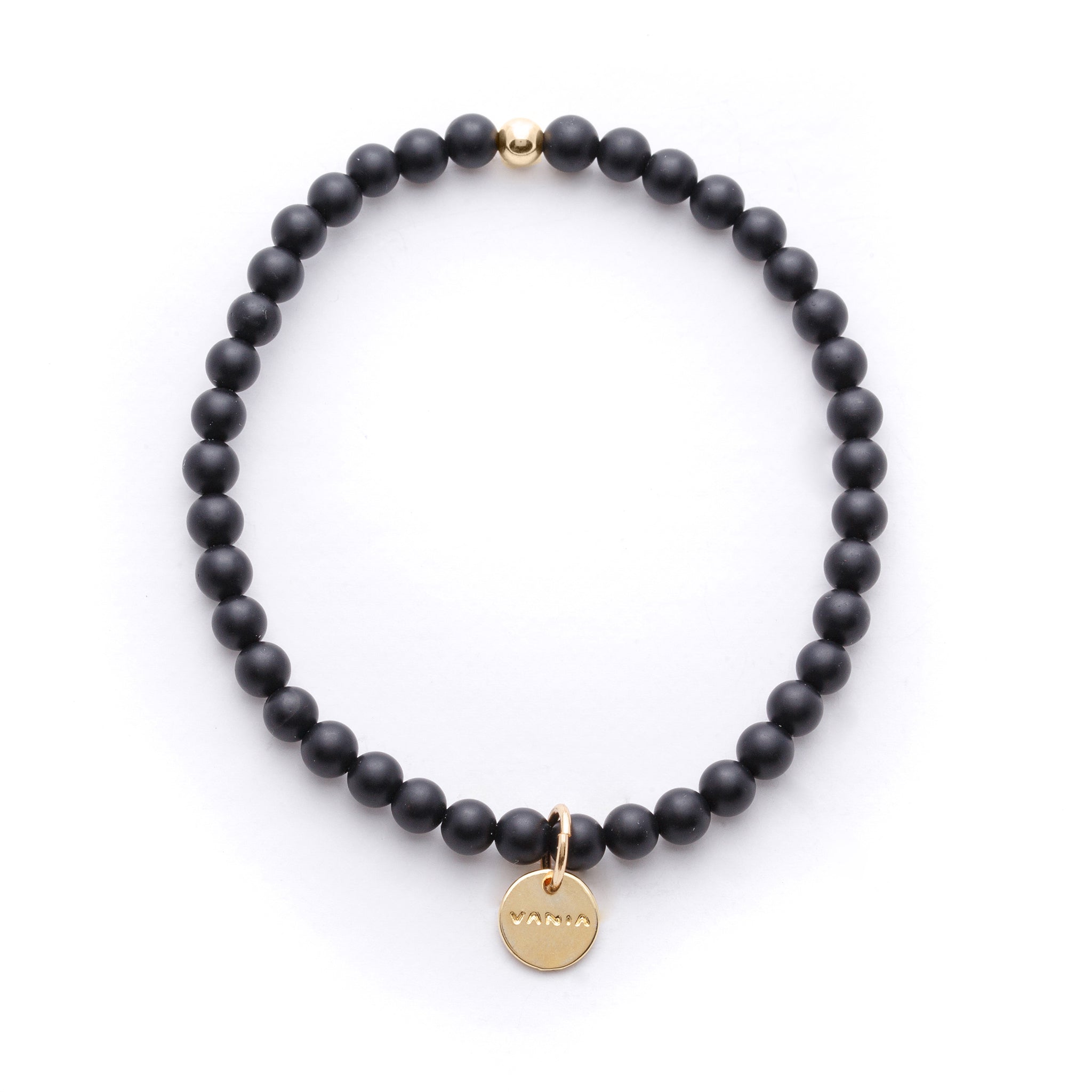Amuleto Onyx Bracelet Small bead V A N I A