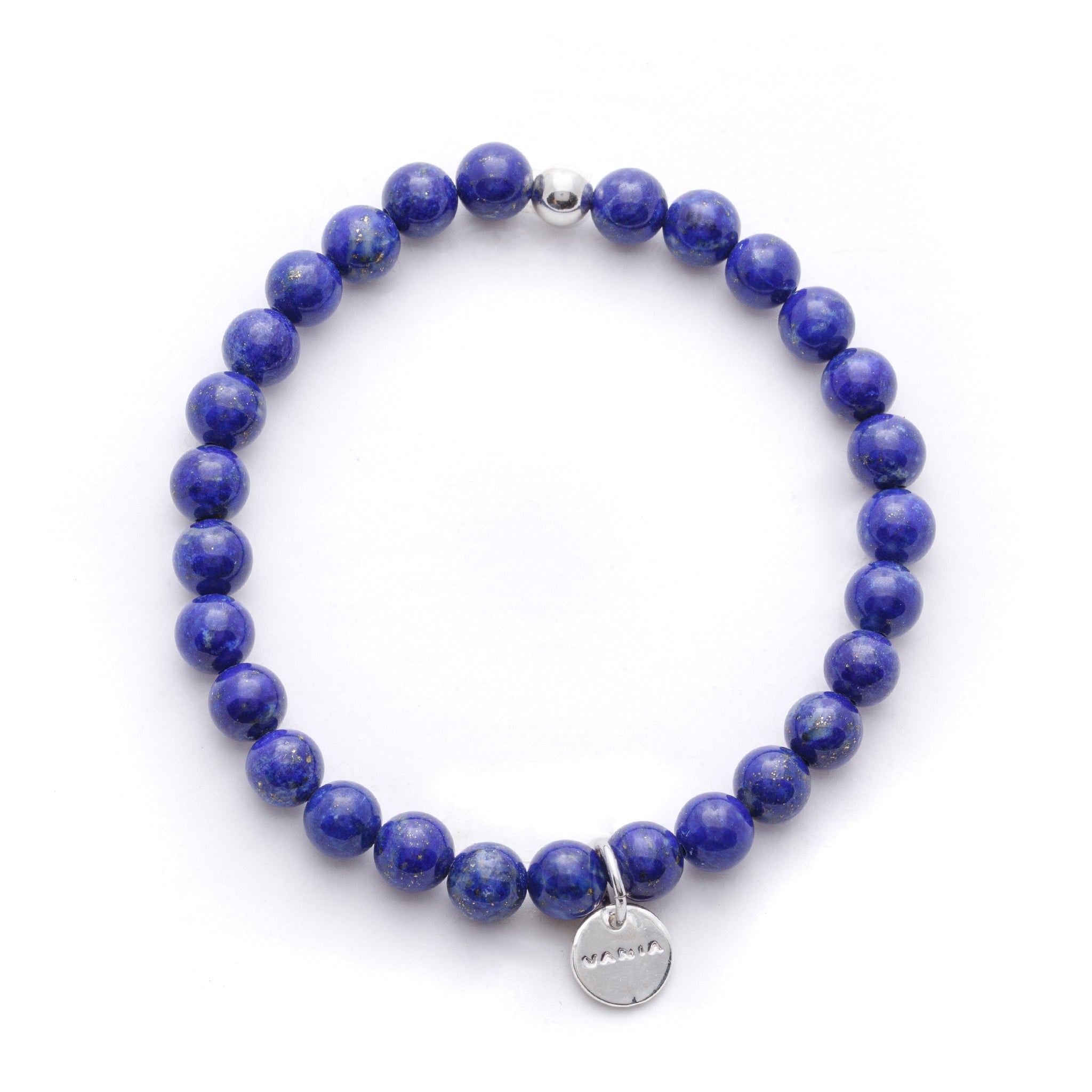 Amuleto Lapis Lazuli Bracelet for Men Sterling Silver