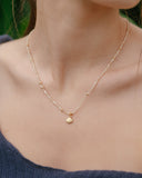 Mother of Pearl Necklace with Shell charm