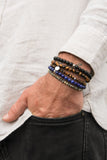 Amuleto Tiger's Eye Bracelet for Men - Small bead
