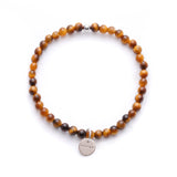 Amuleto Tiger's Eye Bracelet for Men - Small bead